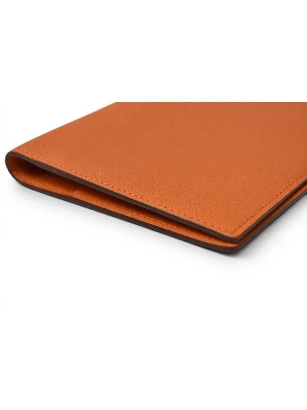 Hermes Agenda Notebook Cover Diary Chevre Orange